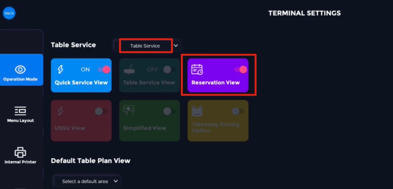 How to view reservations in your Terminal.