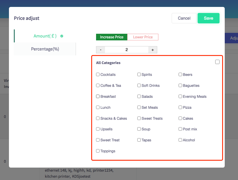 How To Adjusting Pricing: Across the Board or for Specific Items
